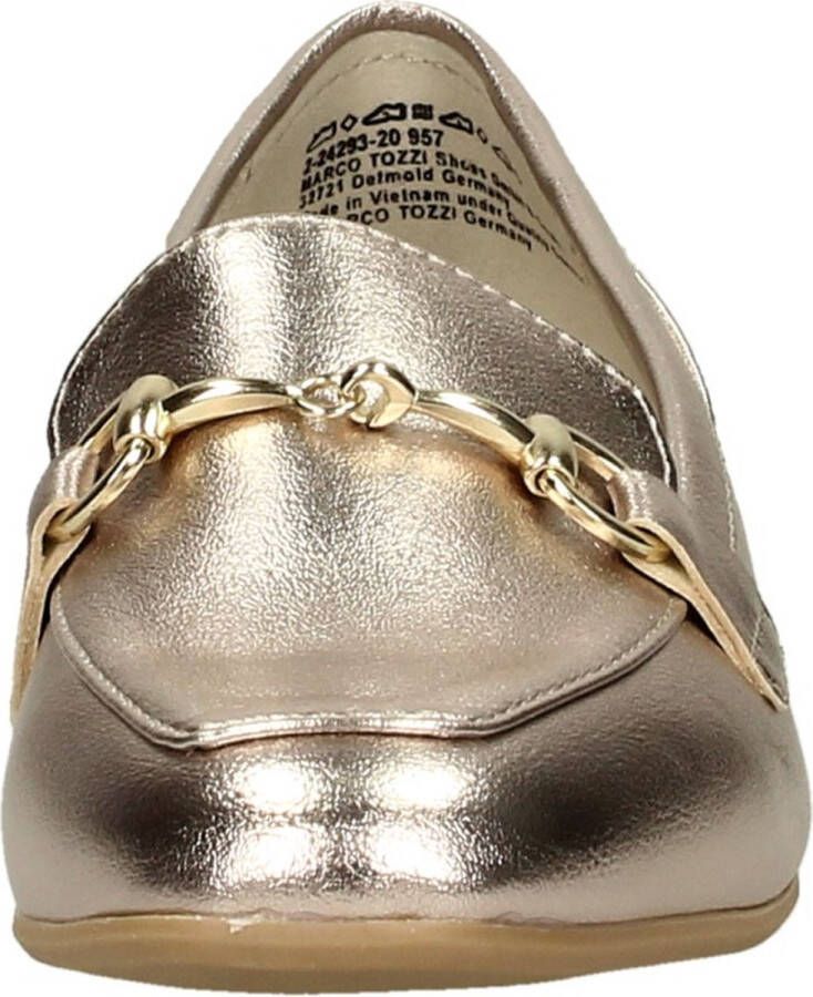 Marco Tozzi dames loafer Goud