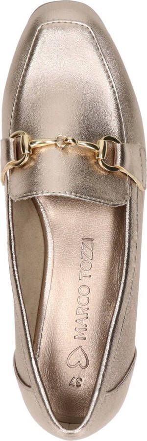 Marco Tozzi dames loafer Goud