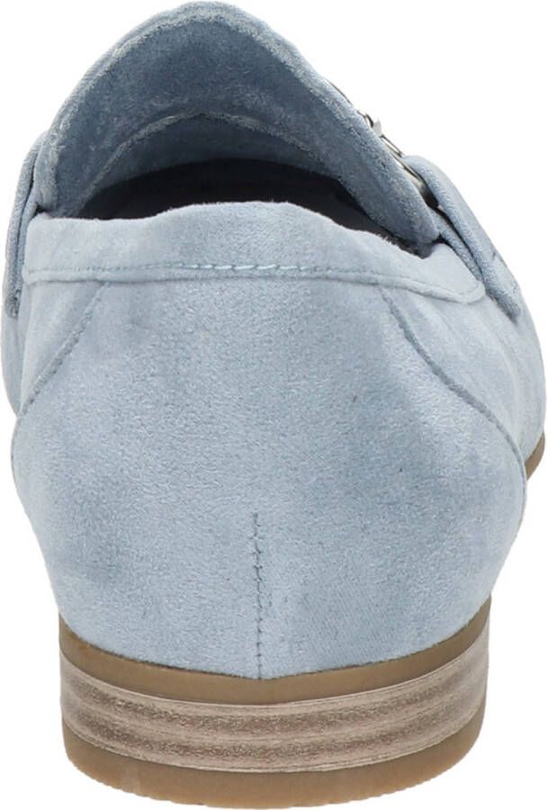 Marco Tozzi dames loafer Licht blauw