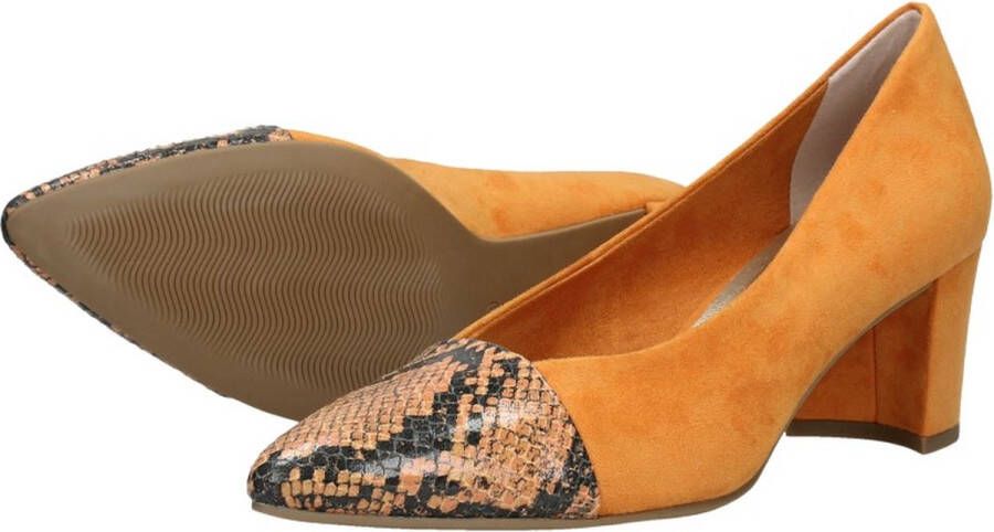 Marco Tozzi Dames pumps oranje