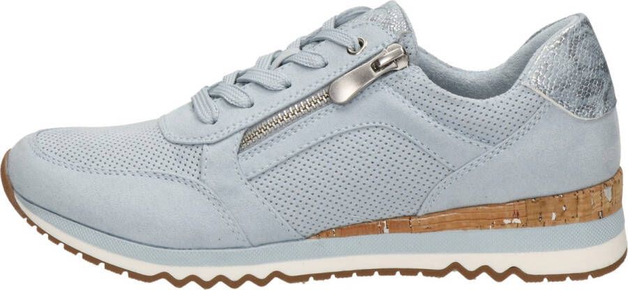 Marco Tozzi dames sneaker Licht blauw