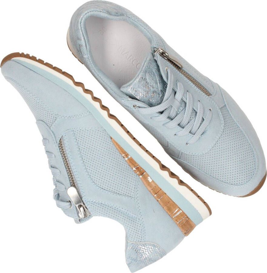 Marco Tozzi dames sneaker Licht blauw