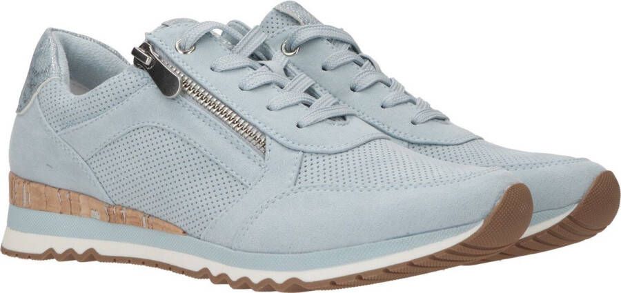 Marco Tozzi dames sneaker Licht blauw