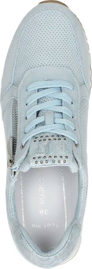 Marco Tozzi dames sneaker Licht blauw