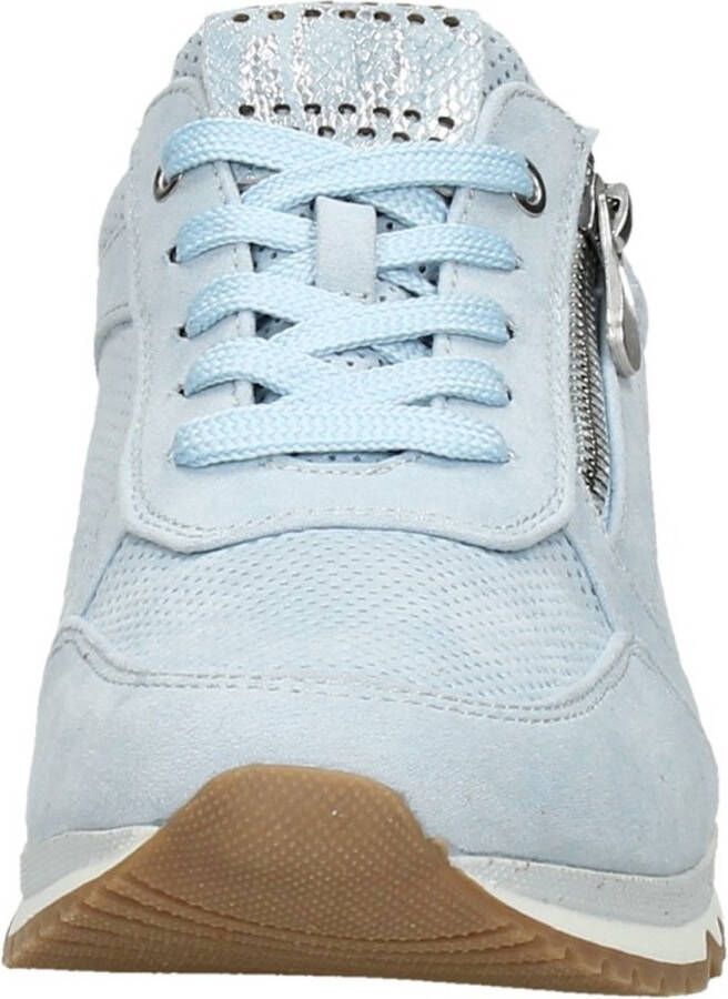 Marco Tozzi dames sneaker Licht blauw