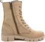 Marco Tozzi Dames Veterboot 25211-341 Taupe - Thumbnail 4