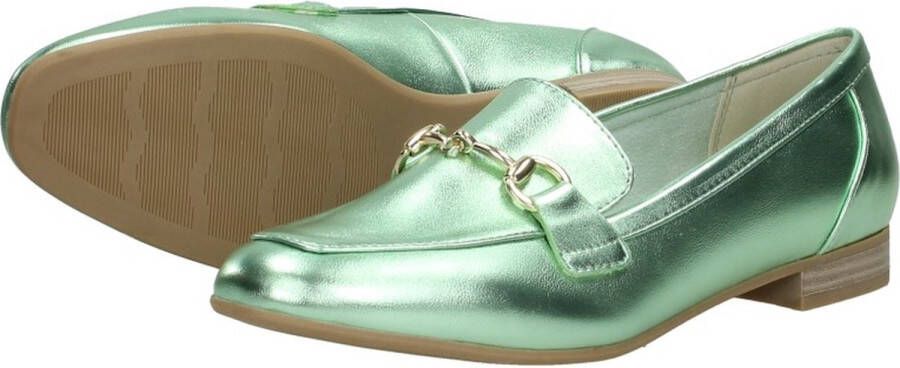 Marco Tozzi loafer Dames Groen