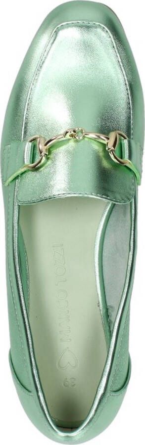 Marco Tozzi loafer Dames Groen