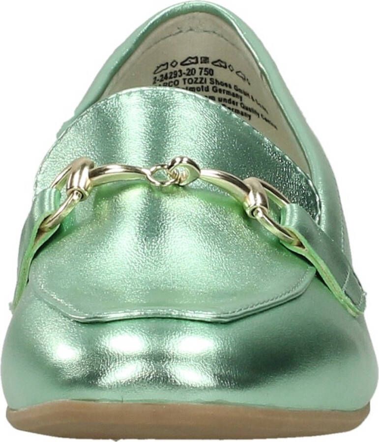 Marco Tozzi Loafers Dames Groen