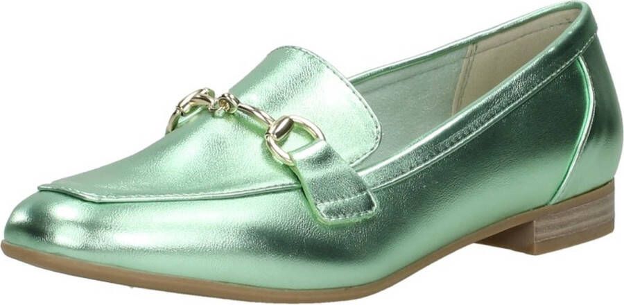 Marco Tozzi Loafers Dames Groen