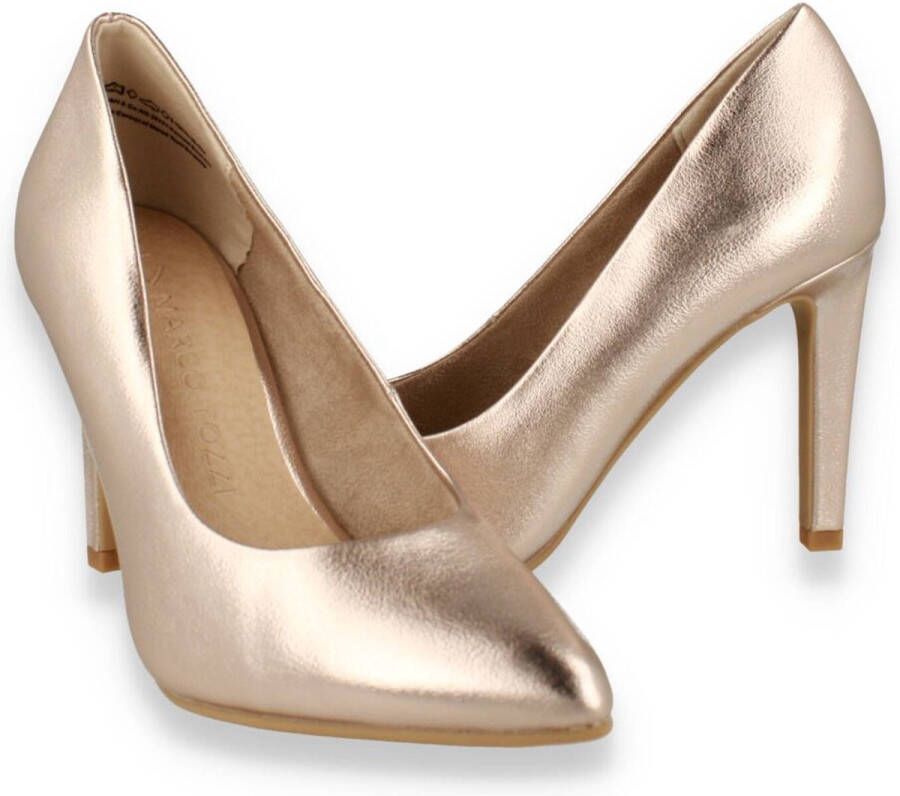 Marco tozzi Metallic Pump voor de zomer Yellow Dames - Foto 14