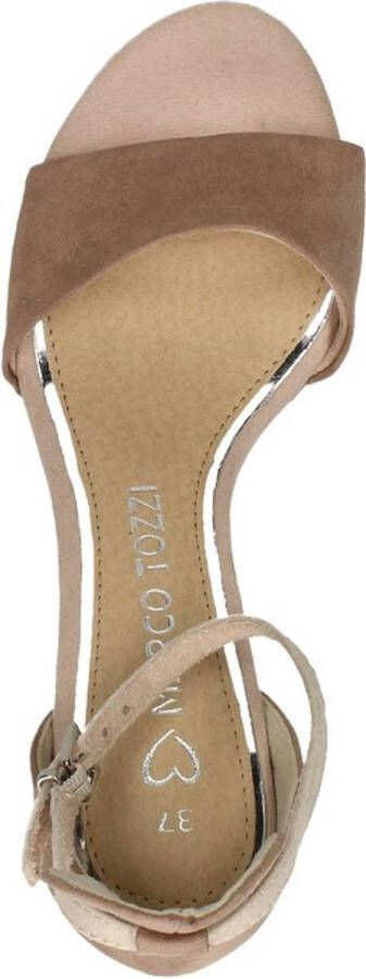 Marco Tozzi Sandalen Hak Sandalen Hak beige