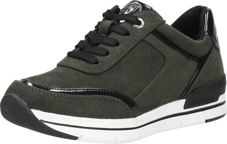 Marco Tozzi Sneakers Laag Sneakers Laag groen