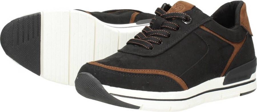 Marco Tozzi Sneakers Laag Sneakers Laag zwart