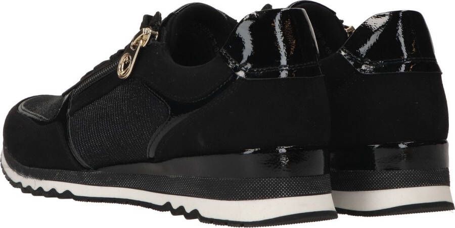 Marco Tozzi Sneakers zwart Textiel