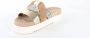 Maruti Bari Slippers Cognac Gold Pixel Offwhite Sandal - Thumbnail 8