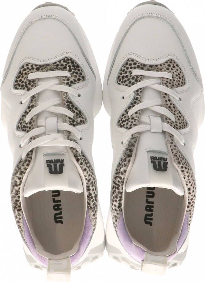 Maruti Kian Sneakers Wit White Lila Pixel Offwhite