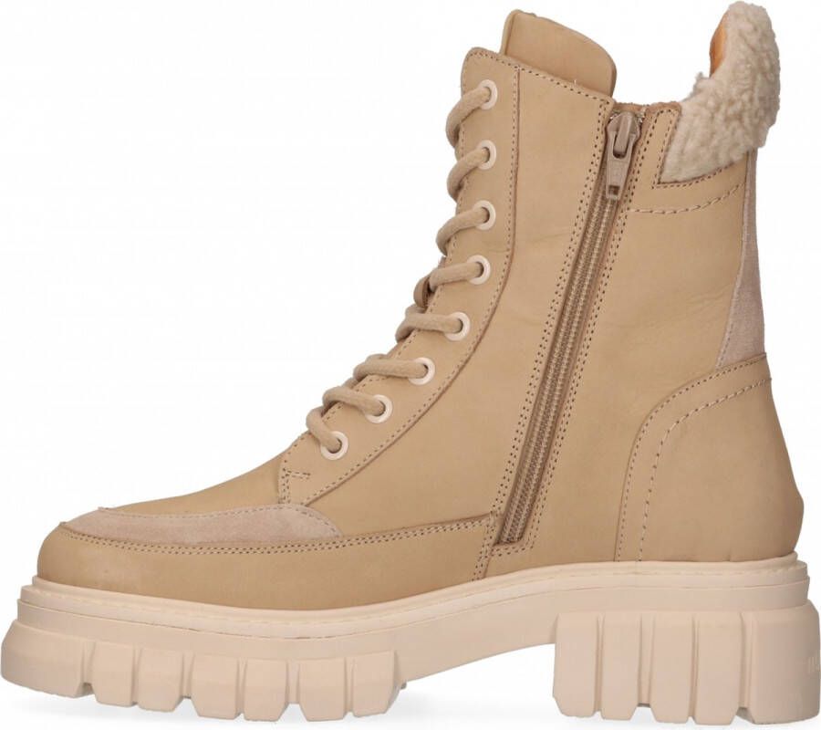 Maruti Maya Beige Nubuck Veterboots Dames - Foto 13