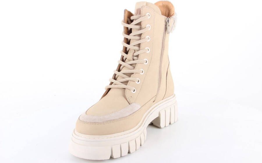 Maruti Maya Beige Nubuck Veterboots Dames - Foto 6