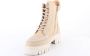 Maruti Maya Beige Nubuck Veterboots Dames - Thumbnail 6