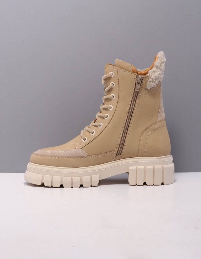 Maruti Maya Beige Nubuck Veterboots Dames - Foto 8