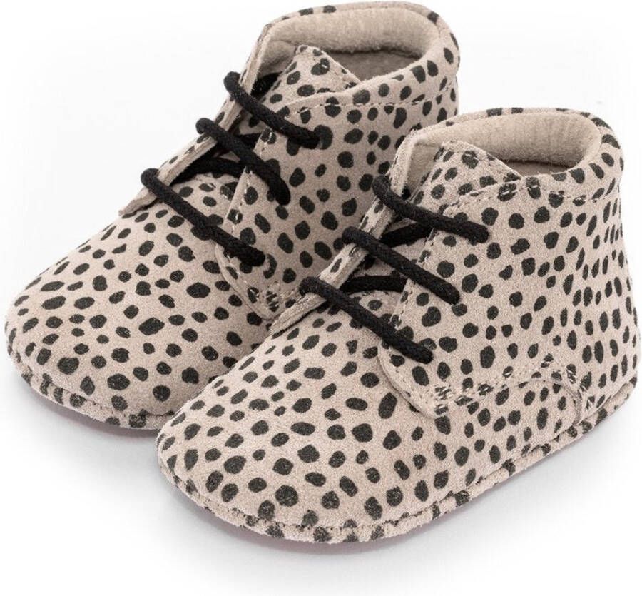 Mavies Classic Babyschoentjes Speckle Sand