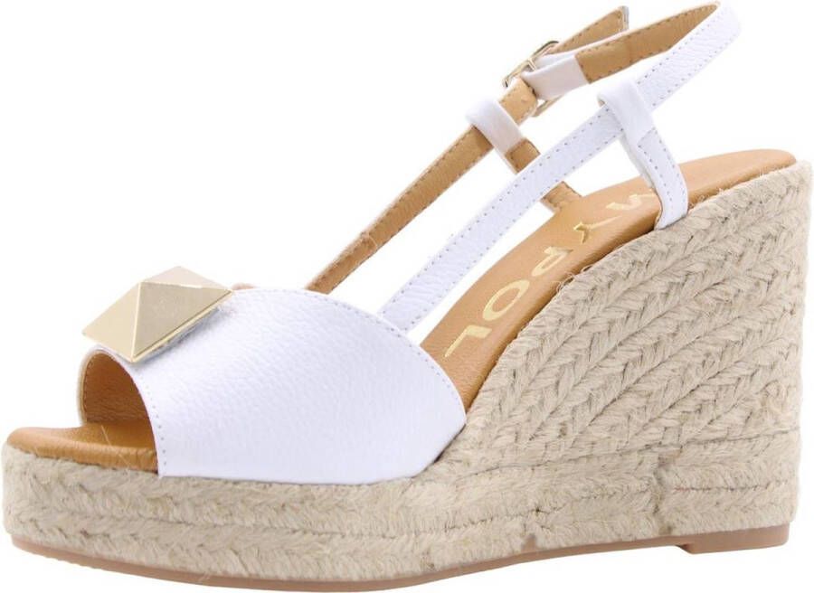 Maypol Espadrille White