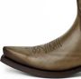 Mayura Boots 1920 Taupe Spitse Cow Western Line Dance Laarzen Schuine Hak Echt Leer - Thumbnail 4