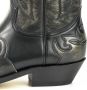 Mayura Boots 1927 Zwart Spitse Cow Western Laarzen Schuine Hak Two Tone Echt Leer - Thumbnail 2