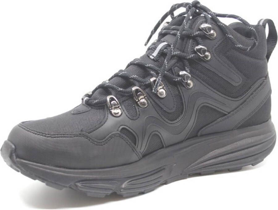 MBT NAVADA X SYM M 703066-257Y Zwarte halfhoge wandelschoenen met Sympatex