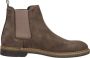 McGregor Heren Boots Taupe Chelsea Boots Suède Elastiek - Thumbnail 10