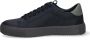 McGregor Heren Sneakers Blauw Lage Sneakers Leer Veters - Thumbnail 12