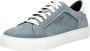 McGregor Heren Sneakers Blauw Lage Sneakers Leer Veters - Thumbnail 11