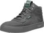 McGregor Heren Sneakers Grijs Hoge Sneakers Leer Veters - Thumbnail 10