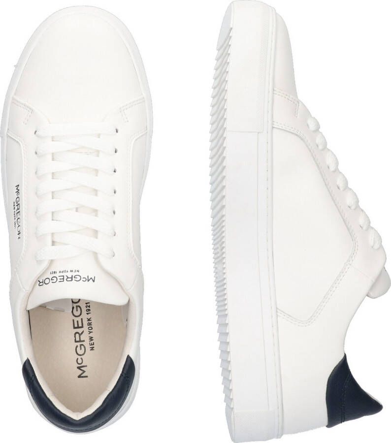 McGregor Heren Sneakers Hamilton Wit Navy Wit