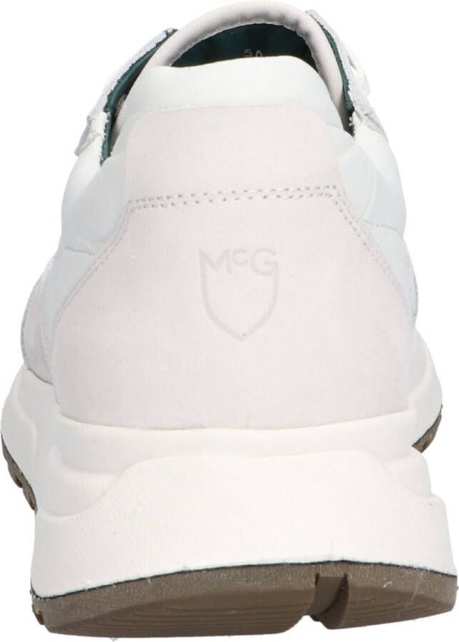 McGregor Heren Sneakers Wit Lage Sneakers Nubuck Veters