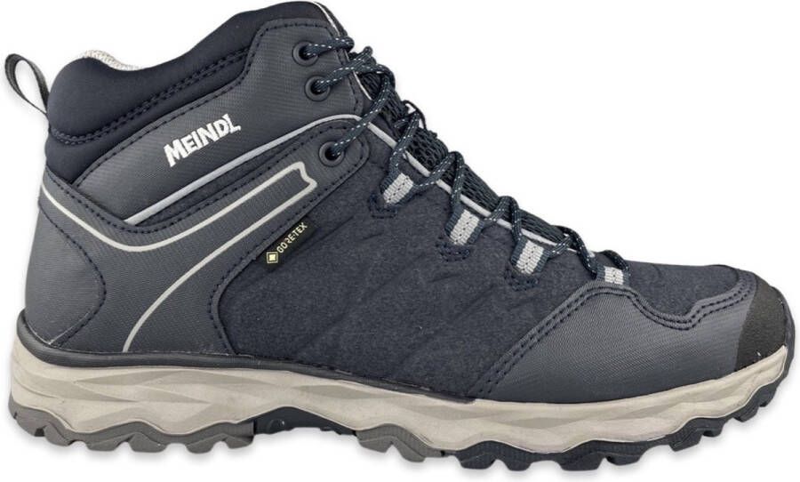 meindl Boneto Junior Mid GTX Nachtblau silber Schoenen Wandelschoenen Halfhoge schoenen