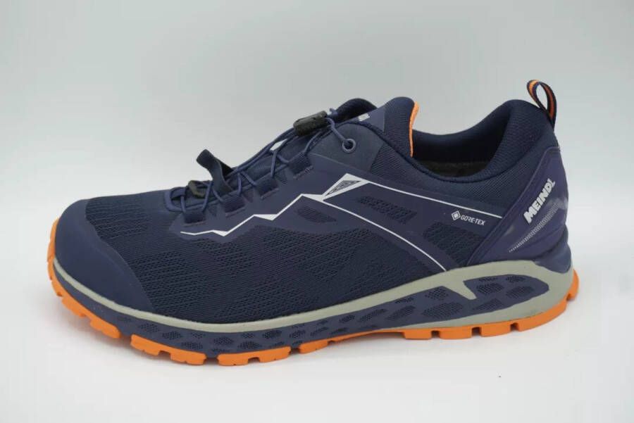 meindl Power Walker Gore-tex Heren Wandelschoenen 5568-49 Kleur Blauw