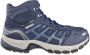 Meindl Quebec Mid GORE-TEX Heren Wandelschoenen Marine Lime - Thumbnail 4