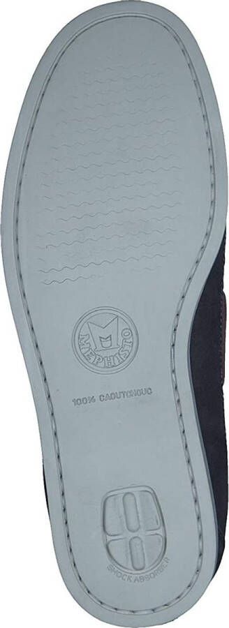 Mephisto Boating heren veterschoen blauw