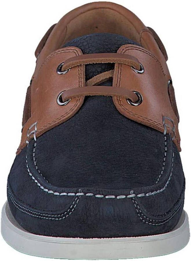 Mephisto Boating heren veterschoen blauw