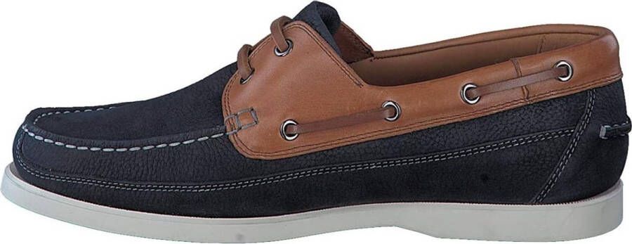 Mephisto Boating heren veterschoen blauw