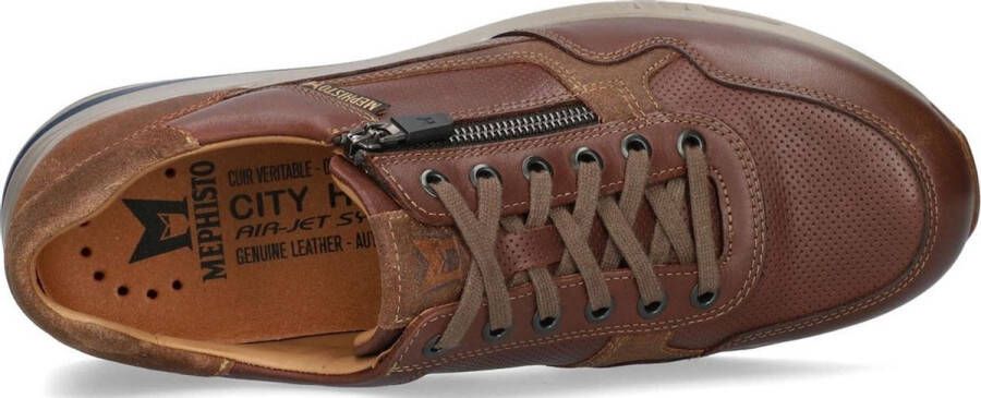 Mephisto Bradley heren sneaker bruin