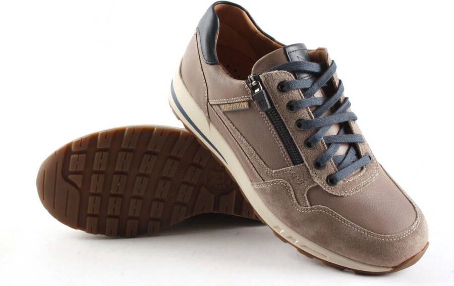 Mephisto BRADLEY Heren Sneaker Warmgrijs