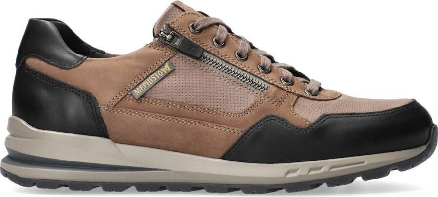 Mephisto Bradley heren sneaker zwart