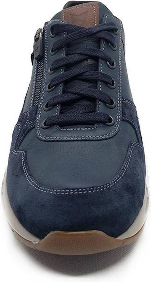 Mephisto BRADLEY RANDY Volwassenen Heren sneakersHeren veterschoenVrije tijdsschoenen Blauw