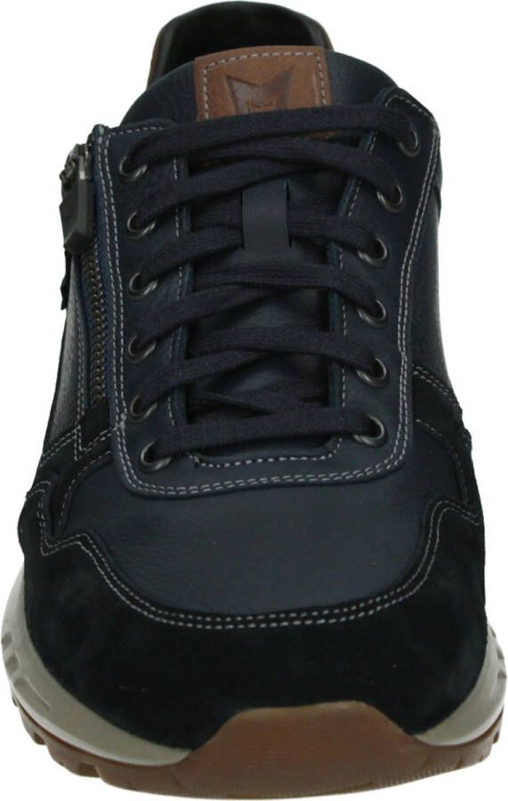 Mephisto Bradley Veterschoenen Sneakers Blauw