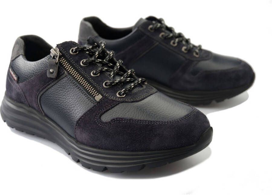 Mephisto Brayan heren sneaker blauw