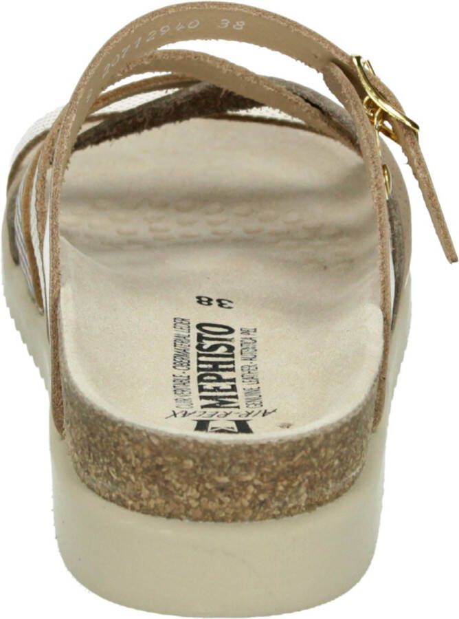 Mephisto Dames Slippers Huleda Gold Goud