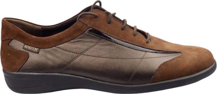 Mephisto Debora Veterschoen voor Dames Brown Dames - Foto 3